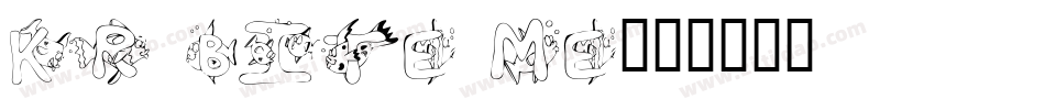 KR Bite Me字体转换